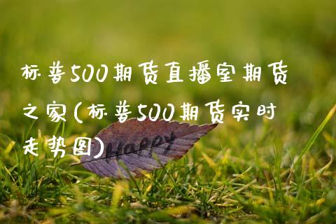 标普500期货直播室期货之家(标普500期货实时走势图)